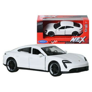 Метална количка Porsche Taycan Turbo S Welly 1:34-39