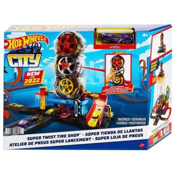 Комплект ултра модерен градски център за гуми Hot Wheels HDP02