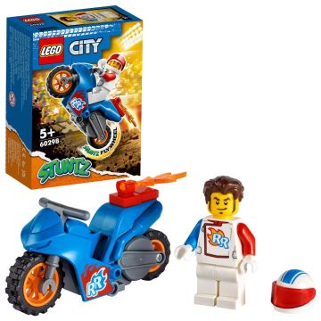 Конструктор LEGO CITY STUNTZ Каскадьорски мотор ракета 60298
