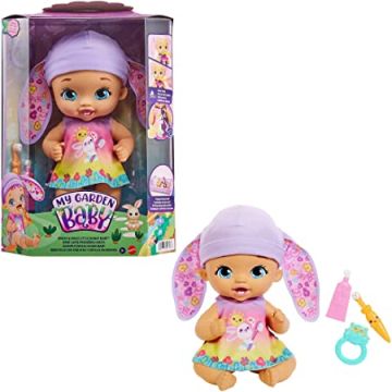 Усмихнато бебе зайче Mattel My Garden Baby HGC12