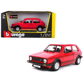 Метален автомобил Volkswagen Golf MK1 GTI Bburago 1:24 