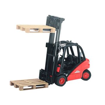 Мотокар LINDE с две палета H30D BRUDER 02511