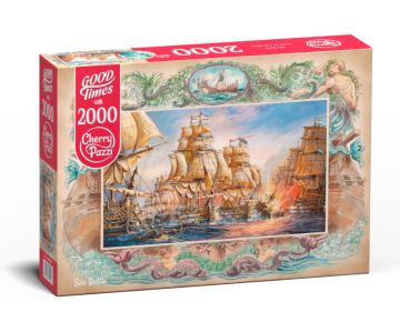 Пъзел Морска битка 2000 части Cherry Pazzi 50026