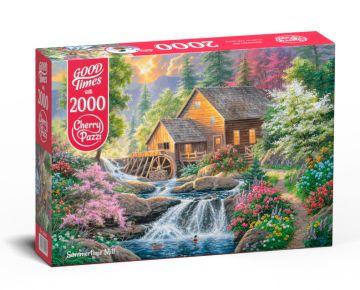 Пъзел Лятна мелница 2000 части Cherry Pazzi / 50019