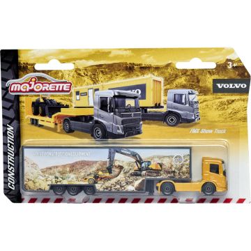 Метален камион TIR с ремарке Volvo FMX Show Truck Majorette 212057288