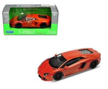 Метална кола Lamborghini Aventador Coupe Welly 1/24  