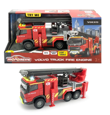 Камион пожарна Volvo Truck Fire Engine Majorette 213713000038