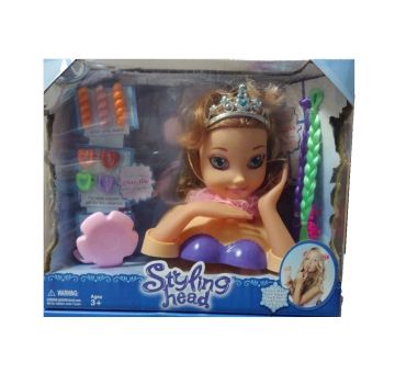 Кукла глава за прически с аксесоари 369-86