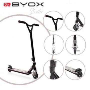 Тротинетка за скачане и трикове Byox Stunter