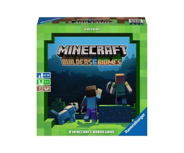 Настолна игра Minecraft Builders & Biomes Ravensburger 26132 