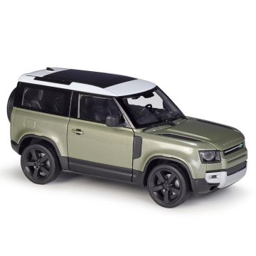 Метален джип Land Rover Defender Welly 1/24  
