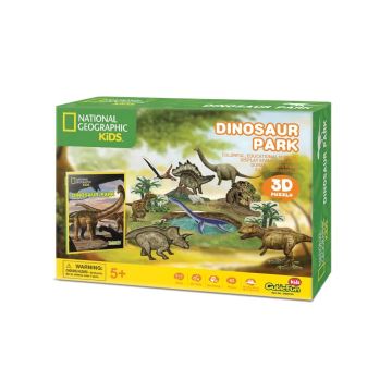 3D Пъзел ДИНОЗАВРИ NATIONAL GEOGRAPHIC KIDS CubicFun DS0973h