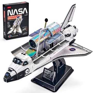 Пъзел 3D NASA Космическа совалка Discovery 126ч. CubicFun DS1057h