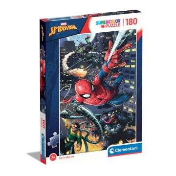Детски пъзел Spider-Man 180ч. CLEMENTONI 29782