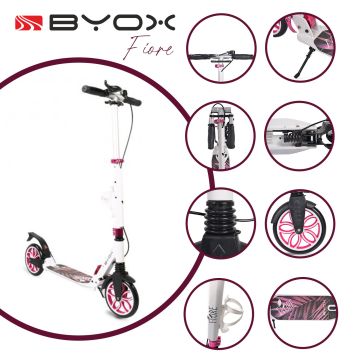 Byox сгъваема тротинетка FIORE с дискова спирачка
