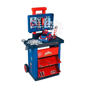 Детска маса с инструменти Spidey Tool Trolley Smoby 7600360214