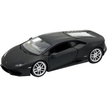 Метален автомобил Lamborghini Huracan Coupe Matte Black Welly 1:24 