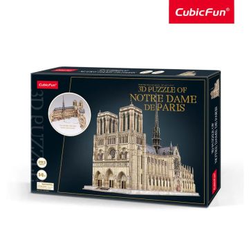 Пъзел 3D NOTRE DAME DE PARIS MASTER COLLECTION CubicFun MC260H 