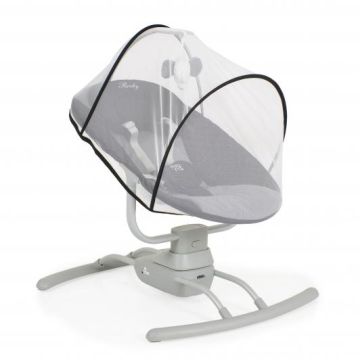 Електрическа бебешка люлка ROCKY СИВ