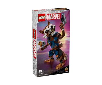 Конструктор LEGO Marvel Super Heroes 76282 Ракета и бебе Грут