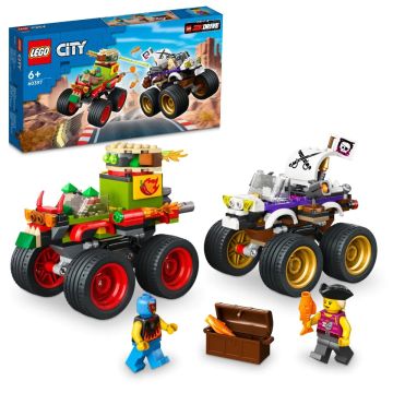 Конструктор LEGO City Състезание с камиони чудовища 60397