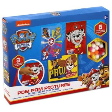 PAW PATROL мозайка с помпони 97-0050 