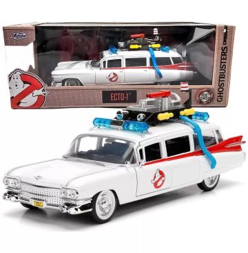 Метален автомобил от Ловци на духове Ghostbusters ECTO-1  1/32  Jada  253232000