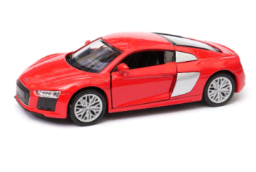 Металeн автомобил Audi R8 Coupe V10 - 2016 Welly 1:34 