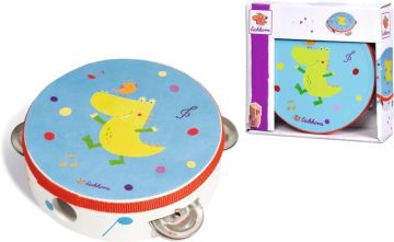 Дървена музикална тамбурина крокодил Eichhorn 100003483