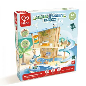 Игрален комплект Океанска спасителна база HAPE H3419