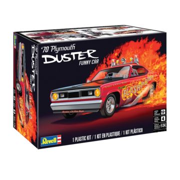 Сглобяем автомобил Плимут Duster 1970 Revell R14528