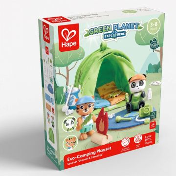 Комплект за игра Еко къмпинг Hape H3420
