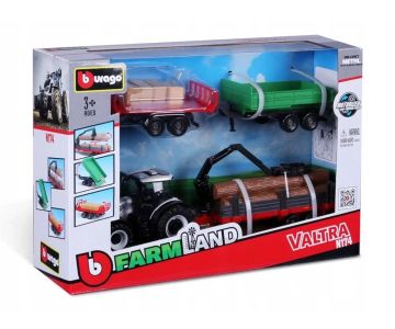 Комплект Трактор с ремаркета VALTRA Burago