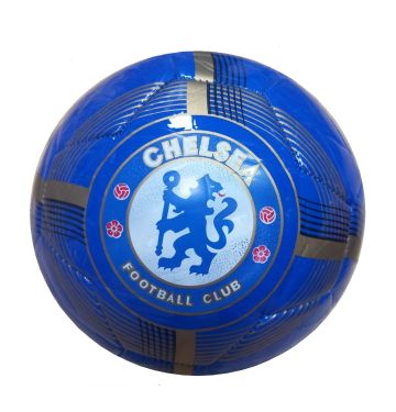 Кожена футболна топка Chelsea blue