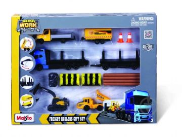 Комплект транспортни средства Mini Work Machines Maisto 12630