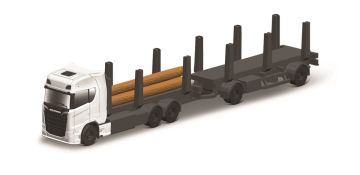 Камион Scania 770 S бордови за превоз на дървени трупи 11682 