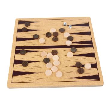 Дървена дъска за табла с пулове Wooden TL864001 