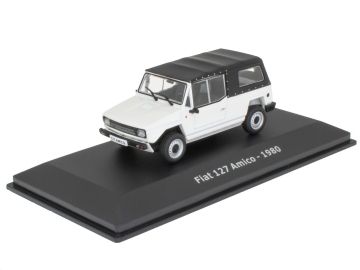 Метална кола Fiat 127 Amico 1980 Hachette 1:43 - ABADD126