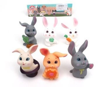 Комплект гумени зайчета