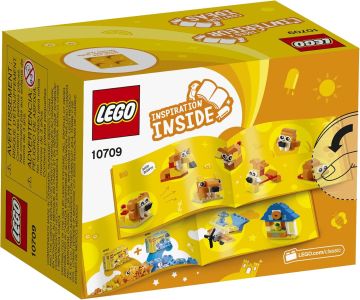 Конструктор LEGO CLASSIC 10709 Жълта кутия за творчество