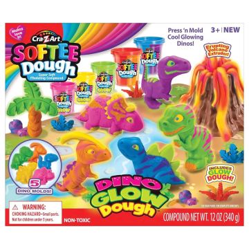 CraZArt комлект Dino с моделин 66603