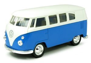 Метална кола Volkswagen 1962 Classical Bus T1 Welly 1:34