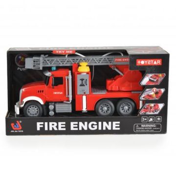 Пожарен камион със стълба звук и светлина 666-58P