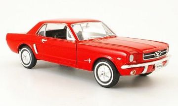 Метална количка Ford Mustang Coupe 1964 1:24 Welly 22451