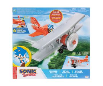 Игрален комплект със самолет Tornado и Sonic Jakks Pacific 423284