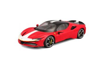 Метална кола Ferrari SF90 Stradale Assetto Fiorano Signature Bburago 1:18  