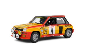 Метален автомобил Renault 5 turbo Tour de Corse 1980 #4 Ragnotti/Andrie SOLIDO 1:18 - 1801314
