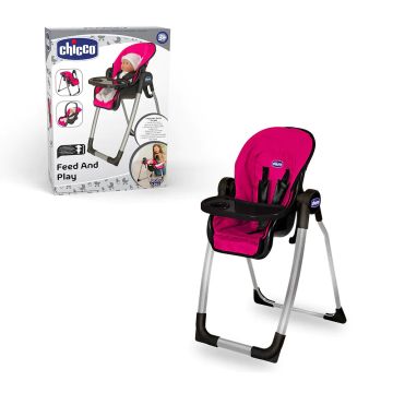 Трансформиращ се стол за хранене за кукли 3в1 CHICCO 1424031 