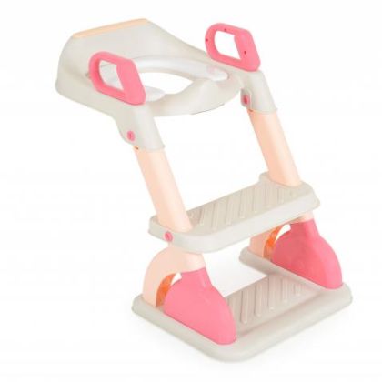 Адаптор със стълба за тоалетна Cangaroo Murray розов