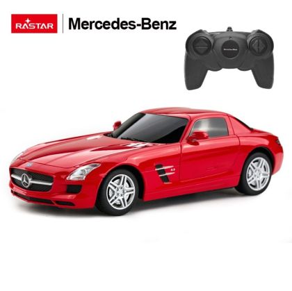 Кола с дистанционно управление Mercedes-Benz SLS AMG 1:24 Rastar 40100